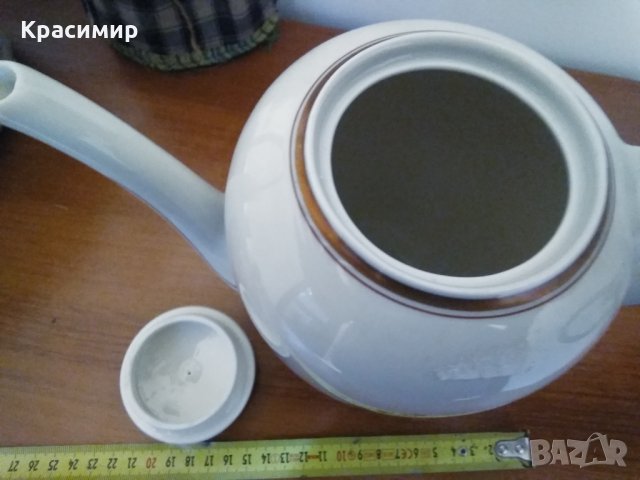 Порцеланов чайник - langenthal porzellan, снимка 2 - Антикварни и старинни предмети - 34873968
