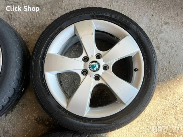 5х112 17 Джанти Skoda VW Seat Audi 5x112 Шкода Сеат Ауди Фолксваген, снимка 4 - Гуми и джанти - 51359337