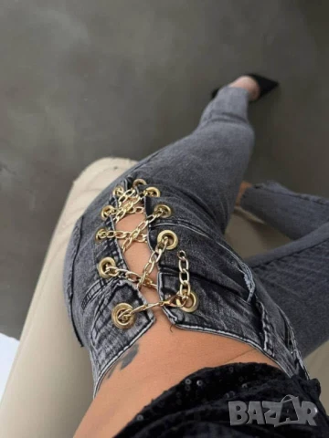 Дънки слим модел по тялото ЕЛАСТИЧНИ, снимка 3 - Дънки - 50761117