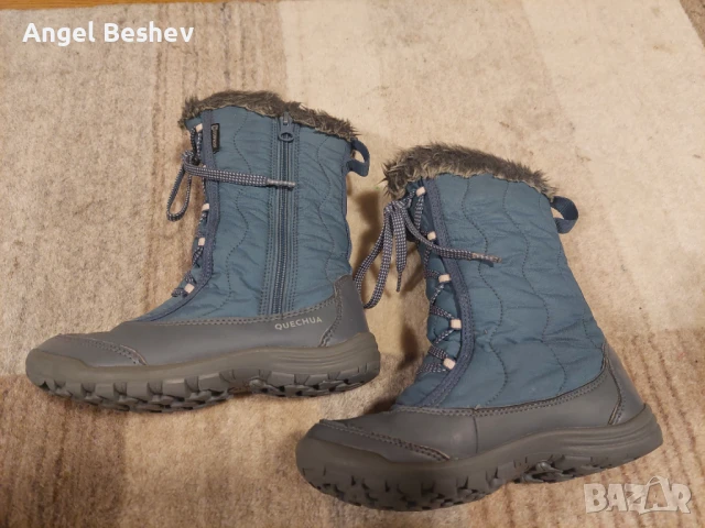 Апрески/ зимни ботуши Quechua, # 33, снимка 3 - Детски боти и ботуши - 51274316