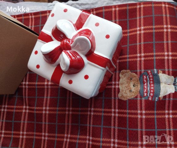 Коледен буркан за бисквитки, снимка 2 - Форми - 43071023