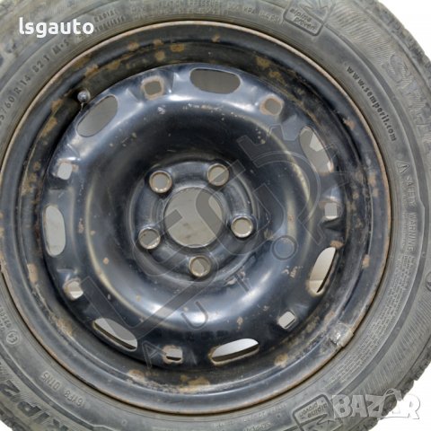 Стоманени джанти 5x100 с гуми R14 Skoda Fabia I (6Y) 1999-2008 S270522N-19, снимка 4 - Гуми и джанти - 36996472