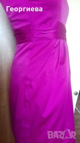 Рокля от сатен на H&M👗🍀S, M👗🍀 арт.036, снимка 5 - Рокли - 27385809