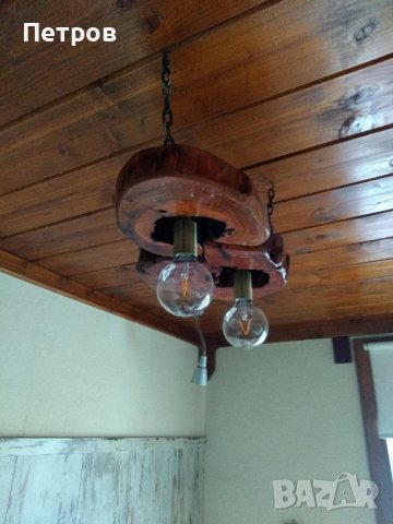 Изработвам лампи,аплици и полилеи от дърво , снимка 12 - Декорация за дома - 42955316