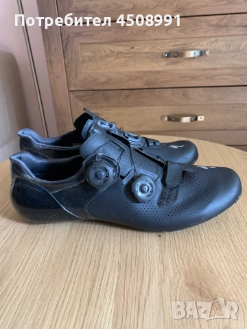 Шосейни шпайкове/обувки Specialized S - WORKS 6 , N 42, снимка 3 - Аксесоари за велосипеди - 52066917