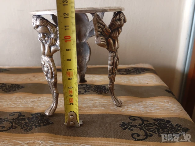 Барокова поставка за бутилка, снимка 2 - Антикварни и старинни предмети - 51229412