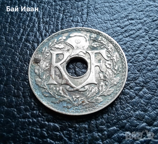 Стара монета 10 сантима 1939 г. Франция - топ !, снимка 12 - Нумизматика и бонистика - 42211418