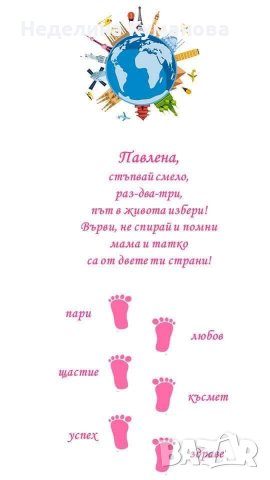 Платно за прощапулник по дизайн на клиента, снимка 8 - Други - 27551615