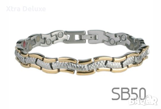 Дамска гривна/гривни Victoria Bells - 5в1 (с германиий и турмалин), снимка 11 - Гривни - 43489565