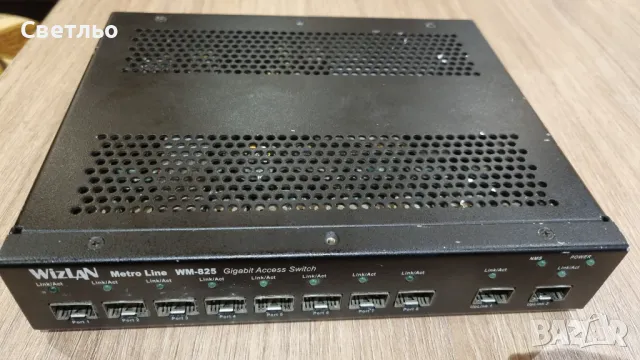 Суич Комутатор 10 портов : 100M SFP ports, 2x Gigabit SFP ports, снимка 5 - Суичове - 48035889