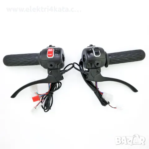 Комплект за управление със спирачни ръкохватки на за електрически скутер, снимка 2 - Части - 47586468