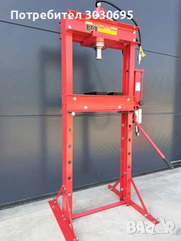 Хидравлична преса с манометър , 20 тона, ROEN-200, снимка 2 - Индустриална техника - 53580480