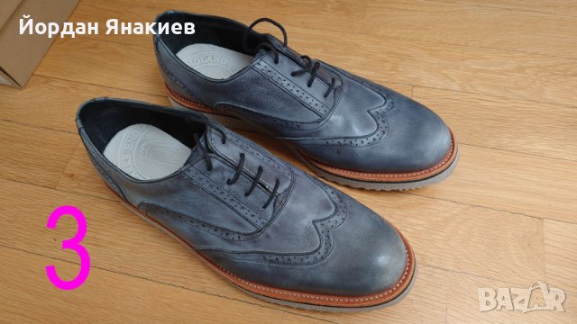 Мъжки обувки Кларкс 47 номер, Clarks 12 UK, снимка 4 - Спортно елегантни обувки - 43563695