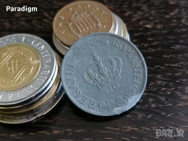 Монета - Румъния - 20 леи | 1942г., снимка 2 - Нумизматика и бонистика - 32969162