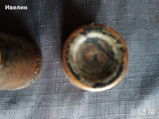 две метални барокови чаши, снимка 3 - Антикварни и старинни предмети - 27230074