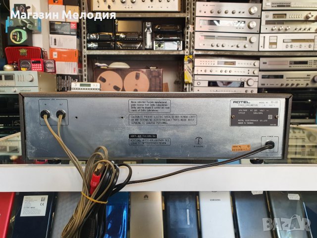 Касетен дек ROTEL RD-400 В отлично техническо и визуално състояние., снимка 8 - Декове - 40437915