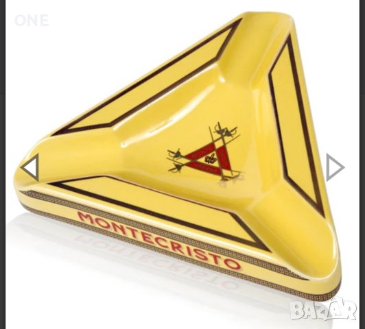 Уникален пепелник за 4 пури на марката Монте Кристо Monte Cristo, снимка 1 - Други - 43257310