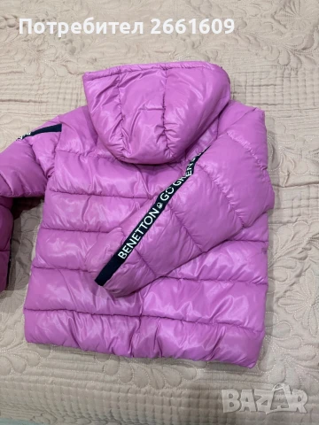 Детско зимно яке Benetton , снимка 2 - Детски якета и елеци - 50508572