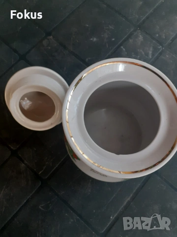 Захарница - руски порцелан, снимка 4 - Антикварни и старинни предмети - 53281056