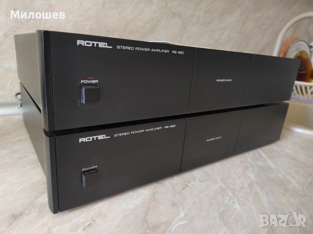 Rotel Rb-850 x2  Супер Промоция!!! , снимка 4 - Ресийвъри, усилватели, смесителни пултове - 42957150