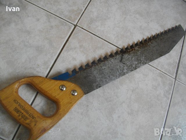 Baier-Немски Ръчен Трион-22 Твърдосплавни Зъба-530 мм Дължина-За Рязане На Итонг, снимка 14 - Други инструменти - 33186222