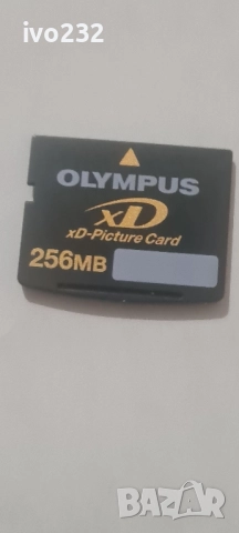 olympus xd 256mb memory card, снимка 2 - Чанти, стативи, аксесоари - 51631427