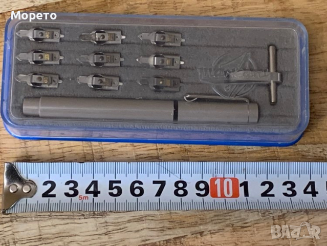 Стар немски чертожен инструмент от 70-те(неползван)-Маркант, снимка 5 - Други ценни предмети - 36431444