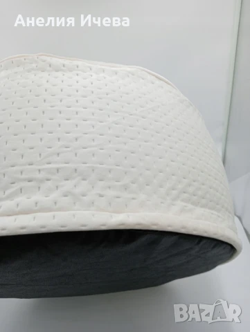 Надуваема табуретка с кадифено покритие Decor, снимка 3 - Дивани и мека мебел - 50730558