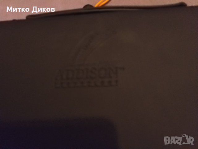 Адисон маркова кожена чанта промазан плат за дискове 20броя с цип, снимка 3 - CD дискове - 43397754