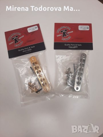 Plnnacle Machlned Steel Nashvlle TOM китарен бридж за GIBSON, снимка 2 - Китари - 34578456