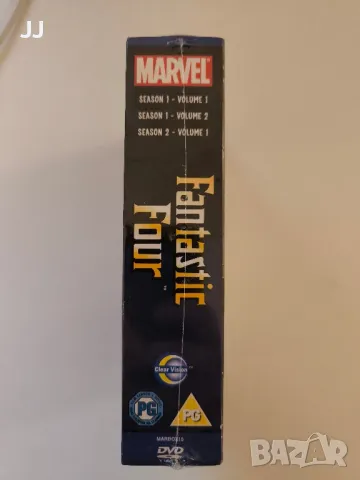 Ново Triple DVD Set Fantastic Four 1994 20 episodes Фантастичната четвровка Марвел Marvel, снимка 2 - DVD филми - 50012749