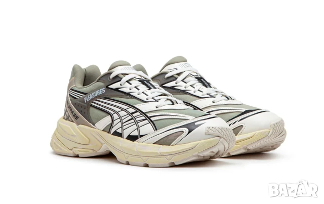 маратонки Puma x Pleasures Velophasis Overdyed (Cream)  номер 47, снимка 5 - Маратонки - 50784688