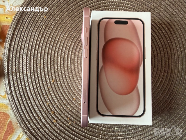 Iphone 15 128gb Pink - Айфон 15 128гб розов - 100% Battery, снимка 6 - Apple iPhone - 53411796