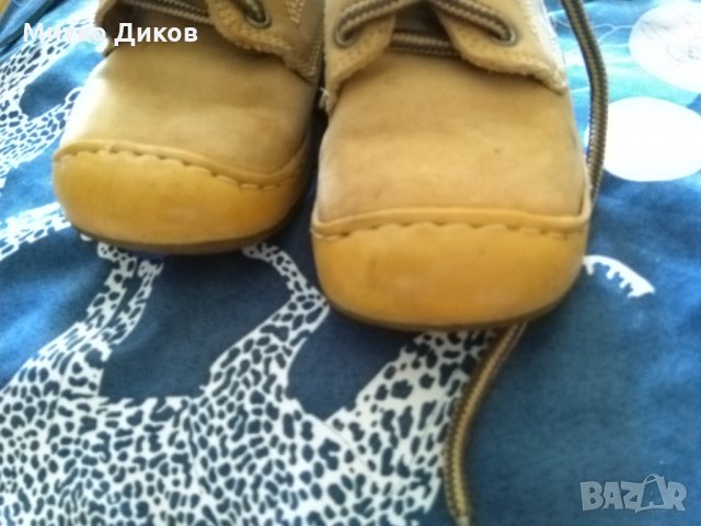 Детски боти естествена кожа Текинер №23 стелка 145мм, снимка 11 - Бебешки боти и ботуши - 33555654