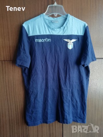 SS Lazio Macron оригинална тениска памучна размер S Лацио , снимка 1 - Тениски - 43289882