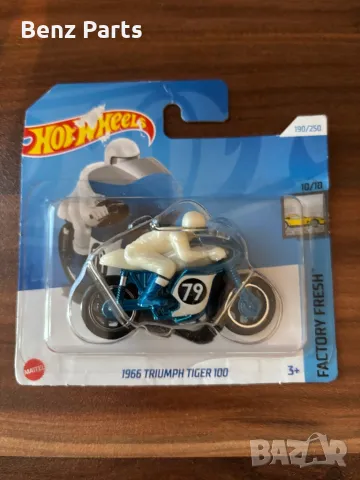 Hot Wheels Triumph Tiger 100, снимка 1