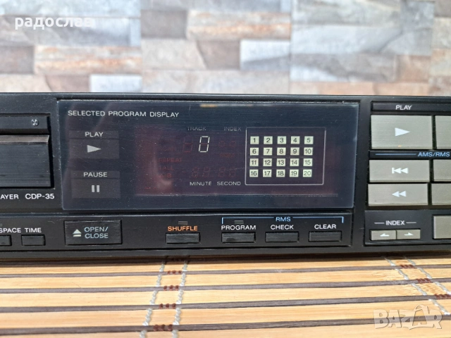 Sony CDP-35, снимка 3 - Аудиосистеми - 53296601