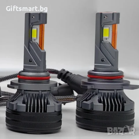 Комплект 2 LED крушки, H7, 31 000Lm, 2x65W, 6000К, 76.5x36мм, 3570 чип, снимка 9 - Аксесоари и консумативи - 51102862