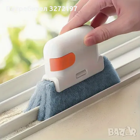 Четка 2в1 за почистване на дограма,ъгли,ръбове,труднодостъпни места и др., снимка 10 - Други стоки за дома - 48896321