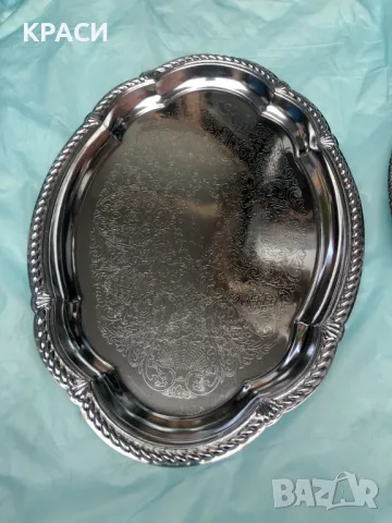 продавам подноси от неръждавейка, снимка 8 - Други - 49693140