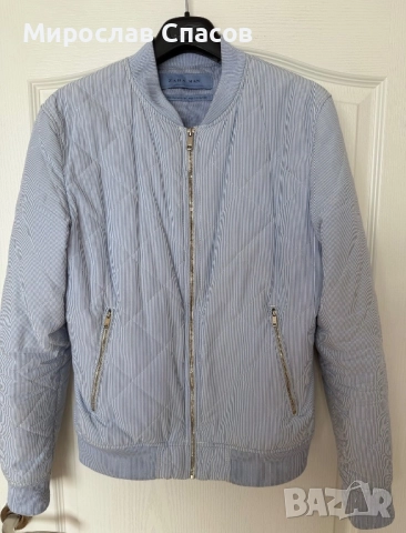 Мъжко светлосиньо яке Zara Man - размер М