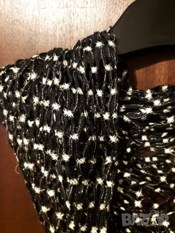Дамски комплект шал и ръкавици без пръсти мрежести, снимка 4 - Ръкавици - 27597284