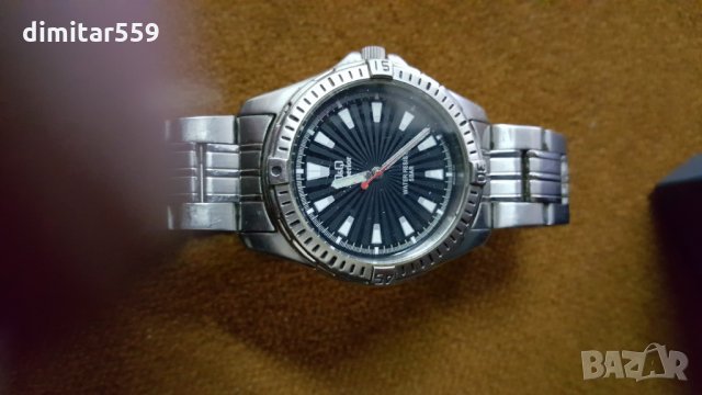 Часовник водоустойчив Q&Q superior, снимка 6 - Мъжки - 27470220