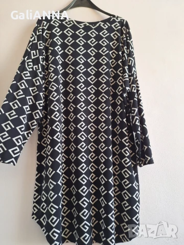 СТРАХОТНА ТУНИКА ЕФЕКТЕН ДЕСЕН 3XL-4XL, снимка 2 - Туники - 51241229