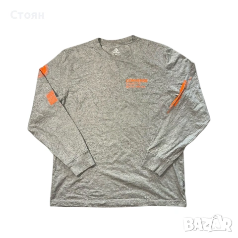 Converse Long Sleeve, снимка 2 - Блузи - 51776682