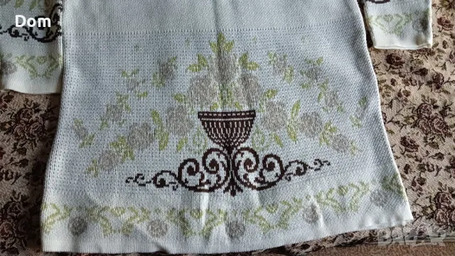 Дамски плетен блузон, снимка 7 - Блузи с дълъг ръкав и пуловери - 49302440