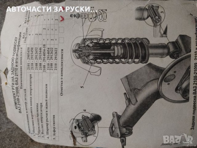 Авточасти Лада 2110,Калина и Приора нови налични, снимка 12 - Други - 32242979