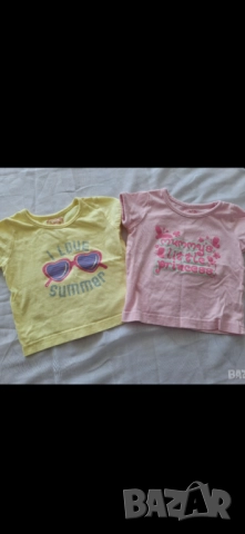 Тениски за бебе.Размер 3-6м., снимка 4 - Бебешки блузки - 51823678