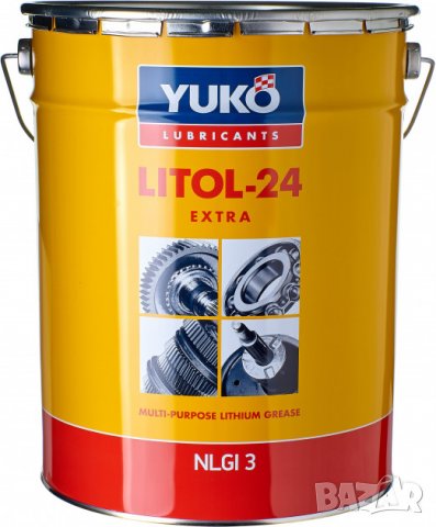 Литиева грес Yuko, Литол-24,  9 кг, 4,5 кг