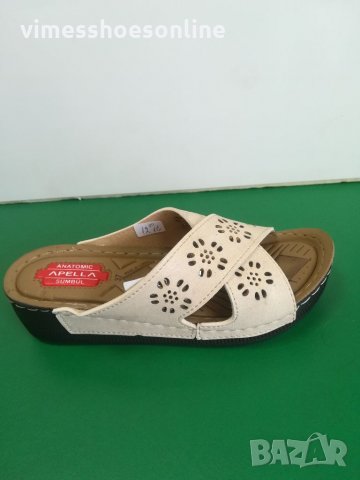 Дамски чехли APELA, снимка 1